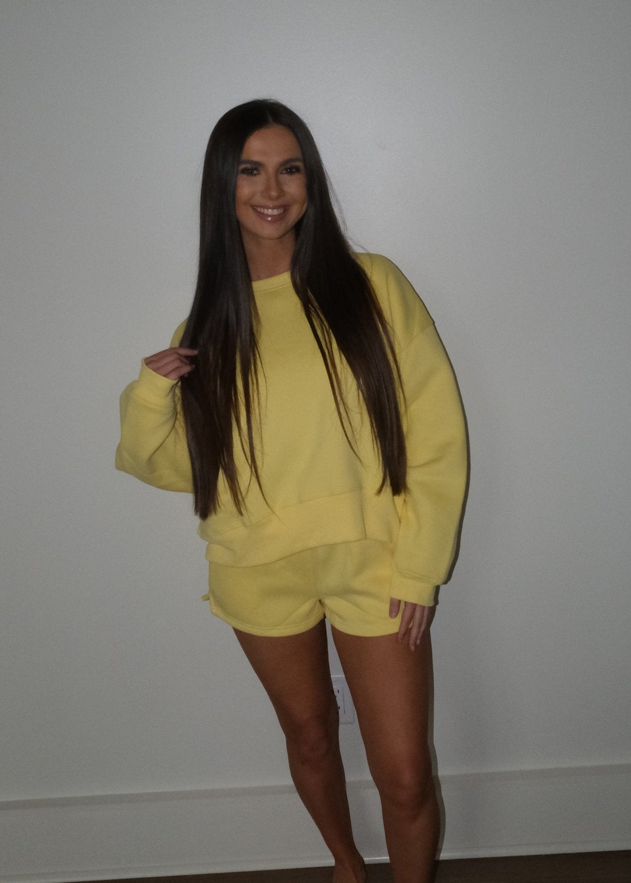 Yellow Sweat Set