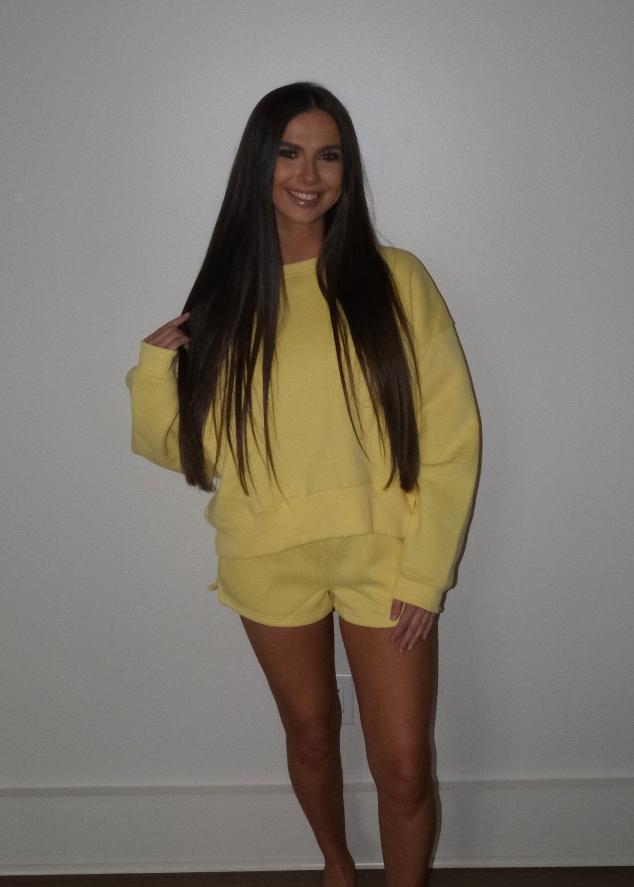 Yellow Sweat Set